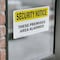 Signmission These Premises Are Alarmed OSHA Security Notice Sign, Vinyl Decal, 14in W x 10in L, 2PK OS-2PACK-SN-D-1014-L-11650 - alternate 4